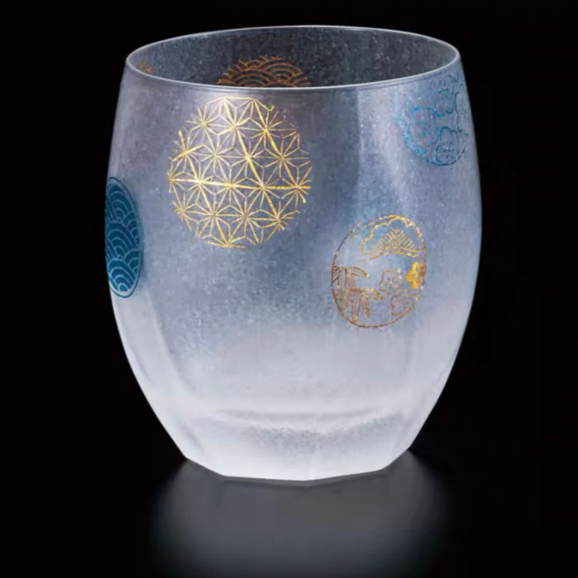 Aderia Creative Frosted Short Beer Glass - Image 5
