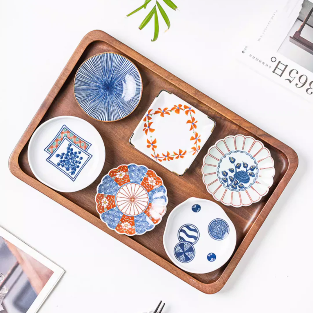 Arita Ware Blue & White Bean Soy Dish - Image 10