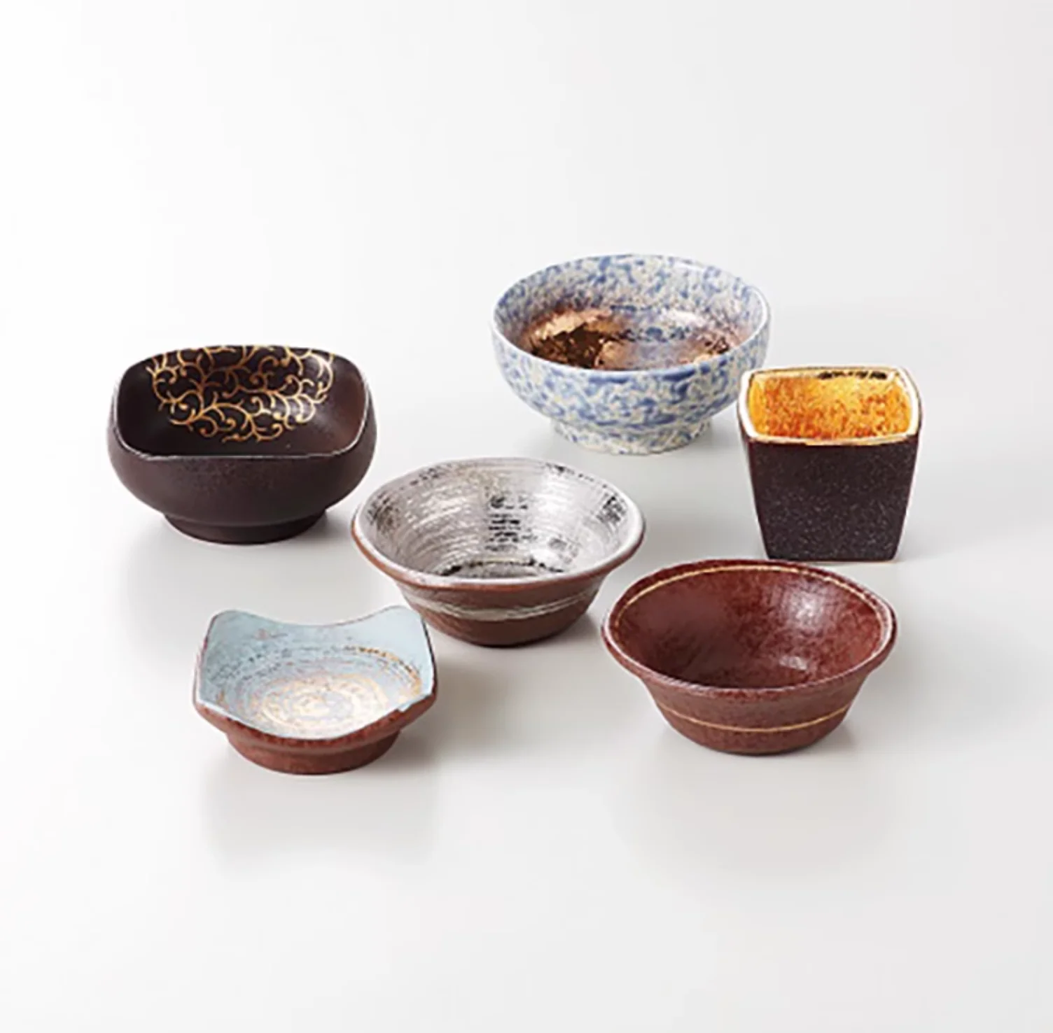 Arita Ware Gold and Silver Decorative Dessert Plate Gift Set - Image 15