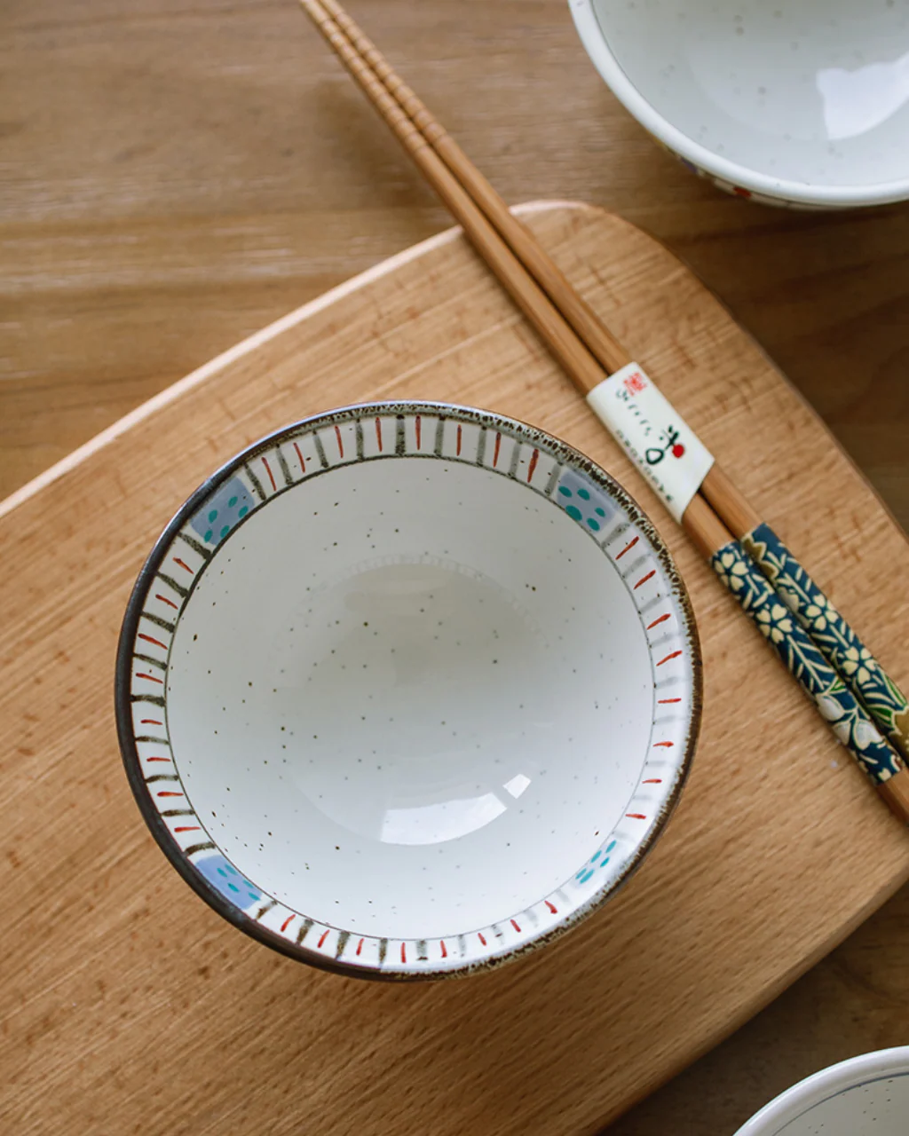 Arita Ware Hand-Painted Floral Rice Bowl – Housewarming Gift - Image 6
