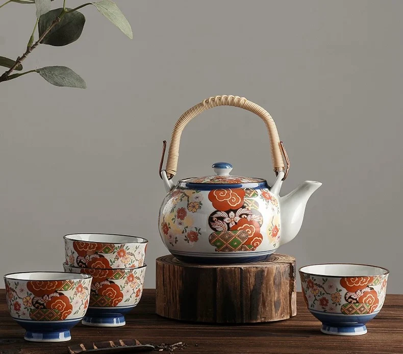 Arita-Yaki Imari Series Handcrafted Japanese Ceramic Tea Cup Gift Set - Image 14