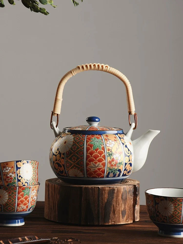 Arita-Yaki Imari Series Handcrafted Japanese Ceramic Tea Cup Gift Set - Image 18