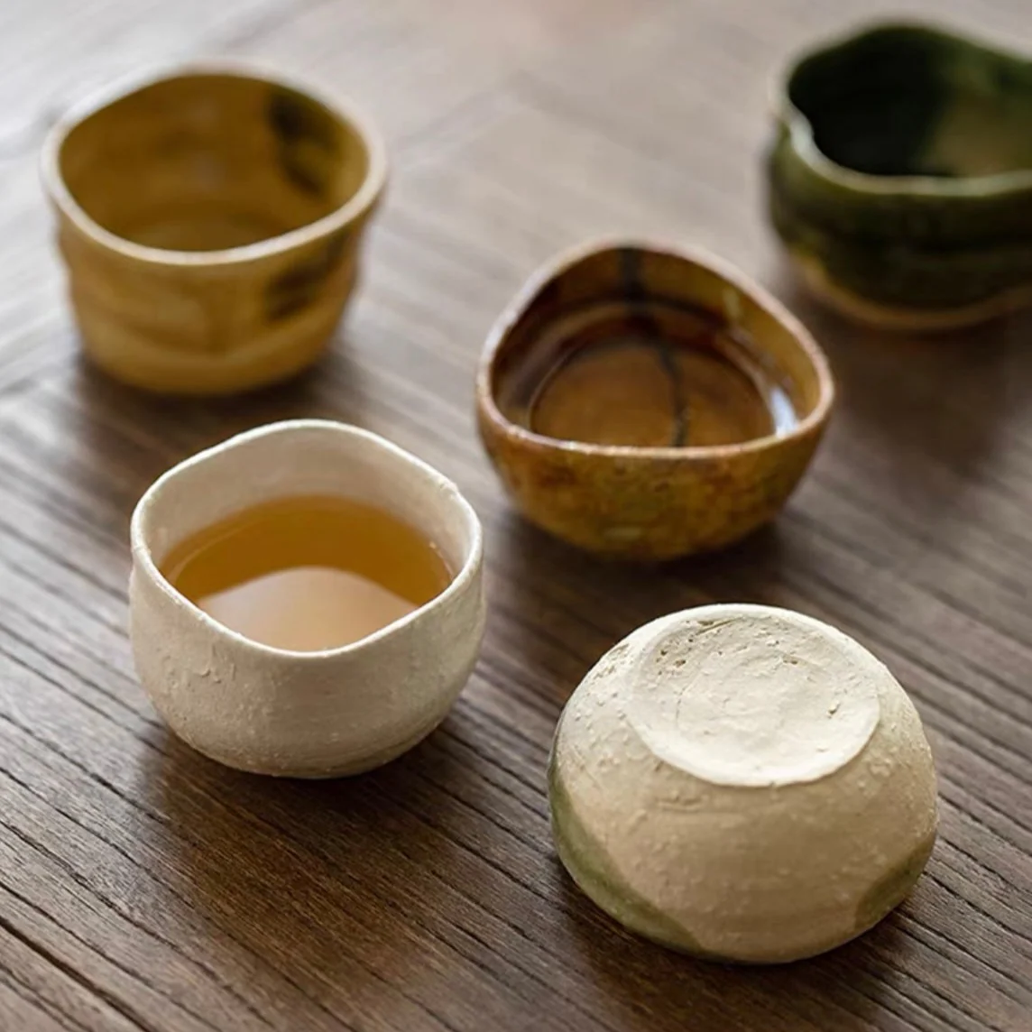 AWASAKA Rustic Vintage Handmade Tea Set - Image 3
