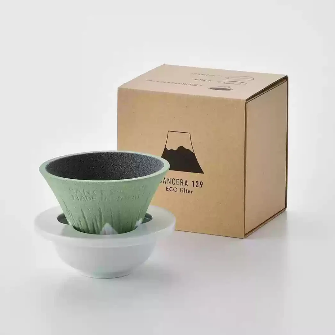 COFIL Fuji Arita Ware Ceramic Coffee Dripper – Mount Fuji Edition - Image 12