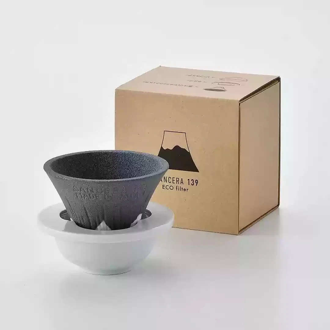 COFIL Fuji Arita Ware Ceramic Coffee Dripper – Mount Fuji Edition - Image 5