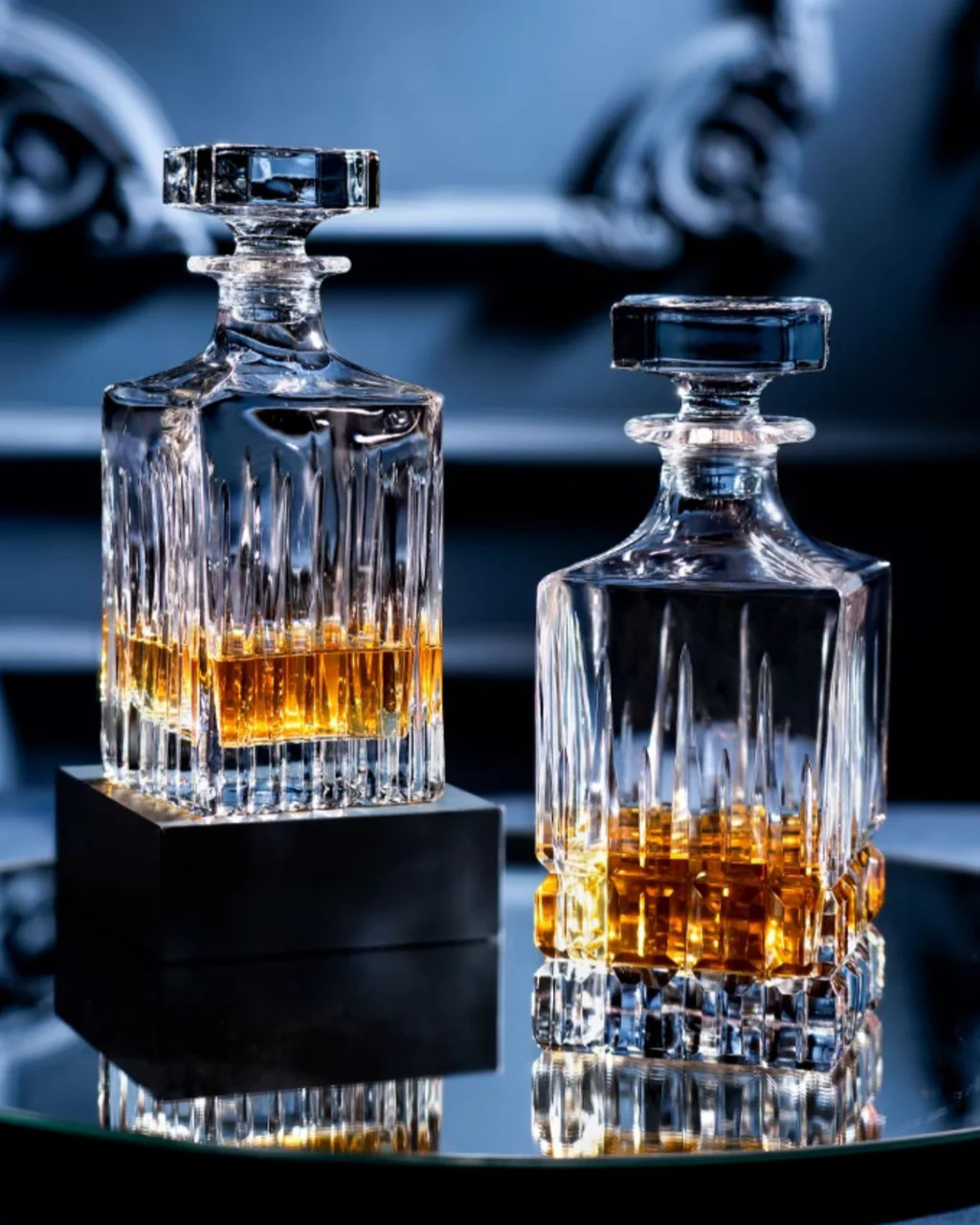 DaVinci Handcrafted Crystal Glass Decanter Set - Image 9
