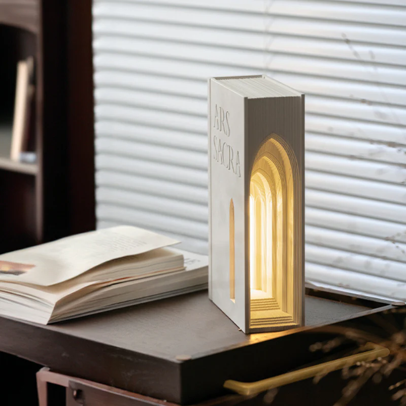 Deisoukoku Ars Sacra Concrete Table Lamp - Image 3