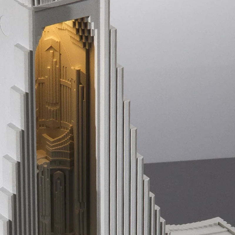Deisoukoku Hallgrímskirkja Concrete Aroma Lamp - Image 4