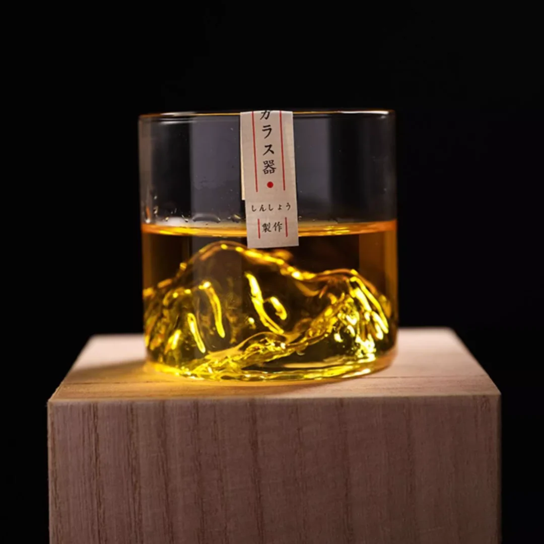 Edo Glass Handcrafted Iceberg Whisky Glass - Image 2