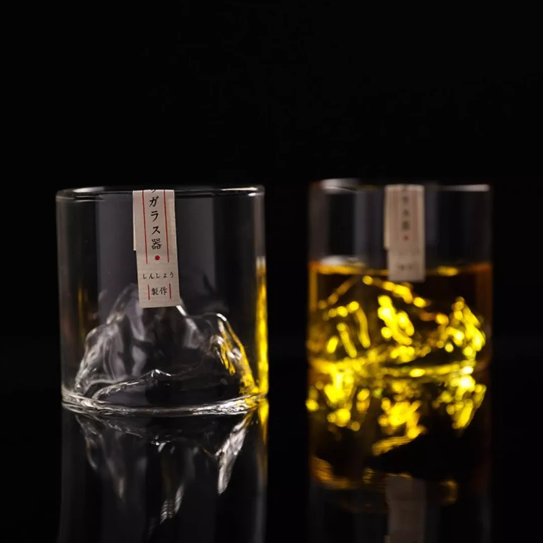 Edo Glass Handcrafted Iceberg Whisky Glass - Image 4