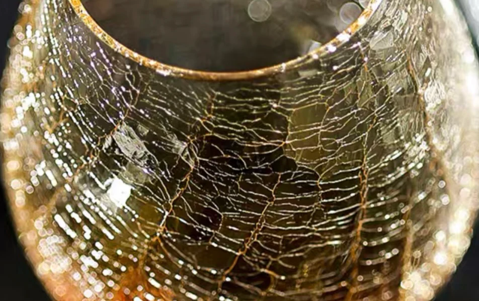 Hirota Glass Crackle Pattern Whisky Glass - Image 6