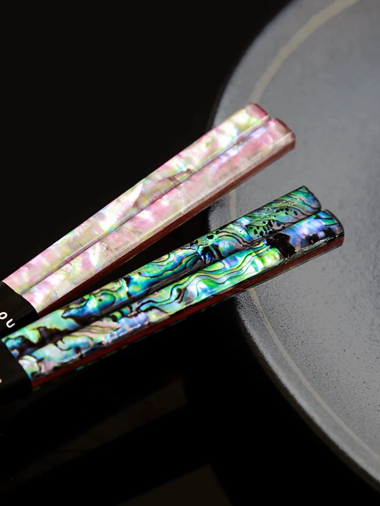 ISSOU Handcrafted Shining Pearl Chopstick Wedding Gift Set - Image 3