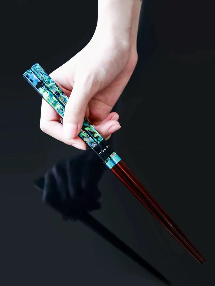 ISSOU Handcrafted Shining Pearl Chopstick Wedding Gift Set - Image 6