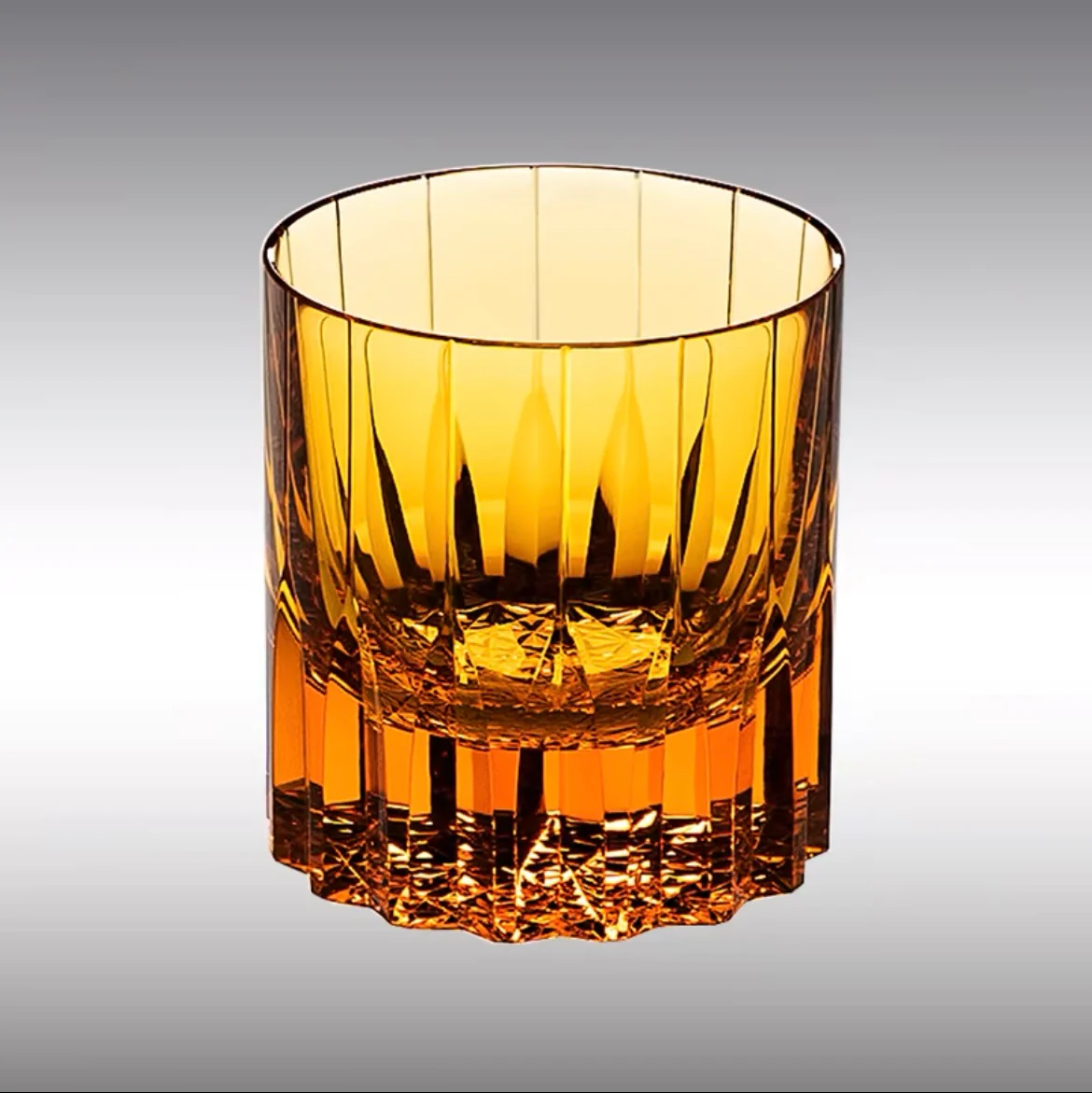 Edo Kiriko Starburst Crystal Whiskey Glass - Image 16