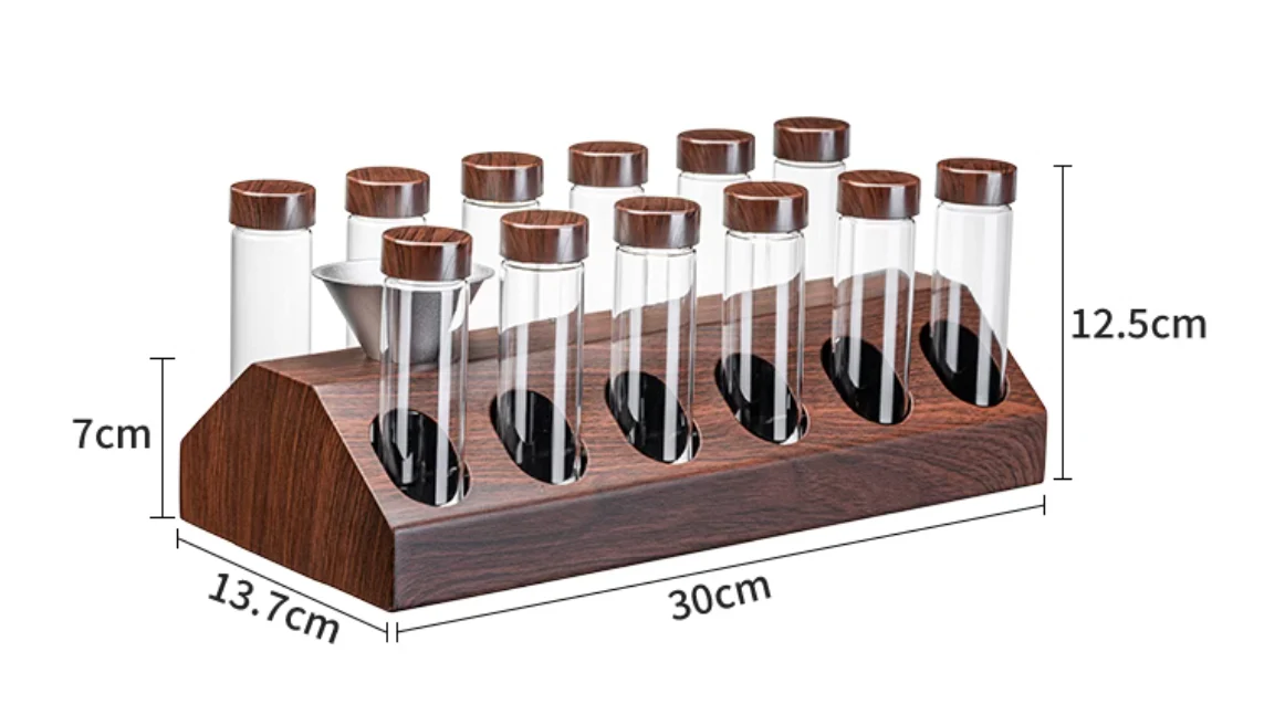 Kafa Ware Coffee Bean Storage Test Tube Set - Image 18