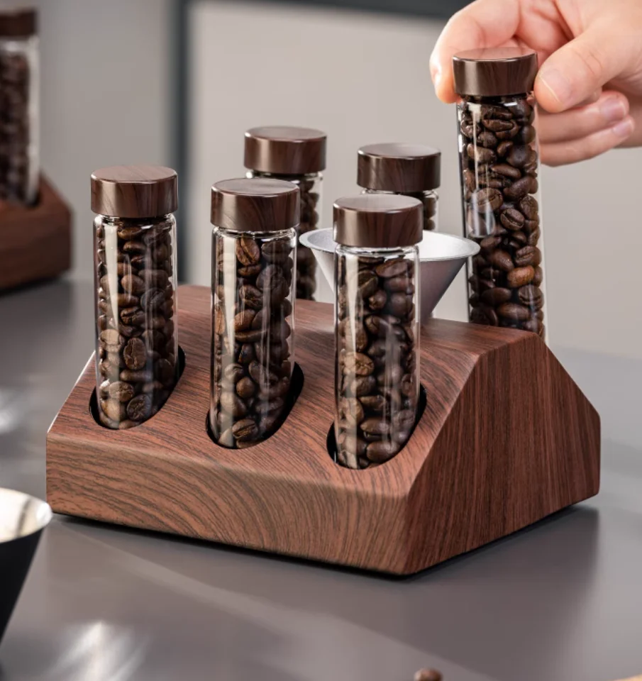 Kafa Ware Coffee Bean Storage Test Tube Set - Image 2