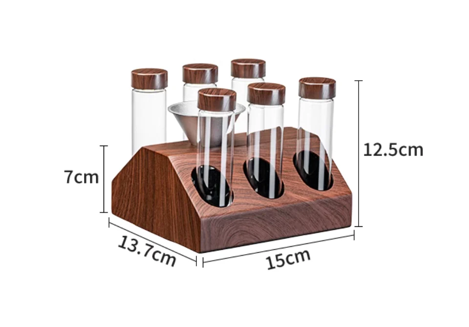 Kafa Ware Coffee Bean Storage Test Tube Set - Image 20