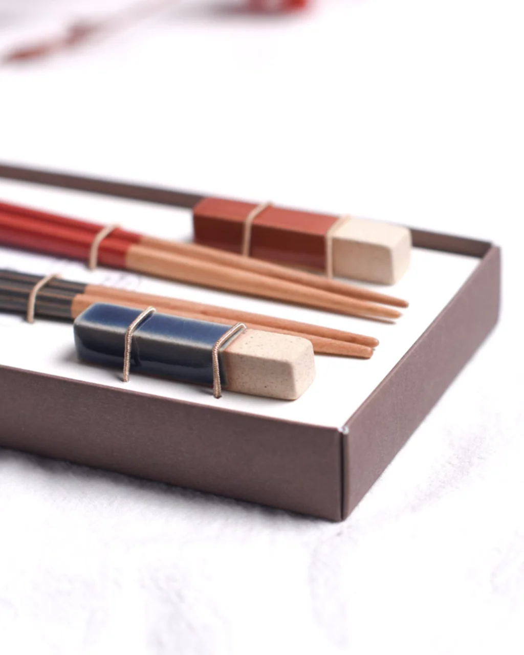Kawai Wakasa-Nuri Antibacterial Couple Chopstick Set – Wedding Gift - Image 4
