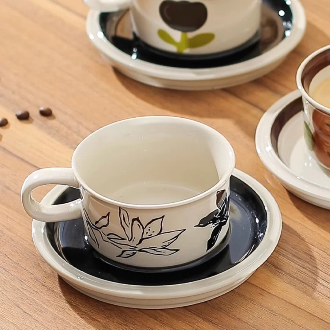 Kawasimaya Vintage Floral Coffee Mug Wedding Gift Set - Image 7