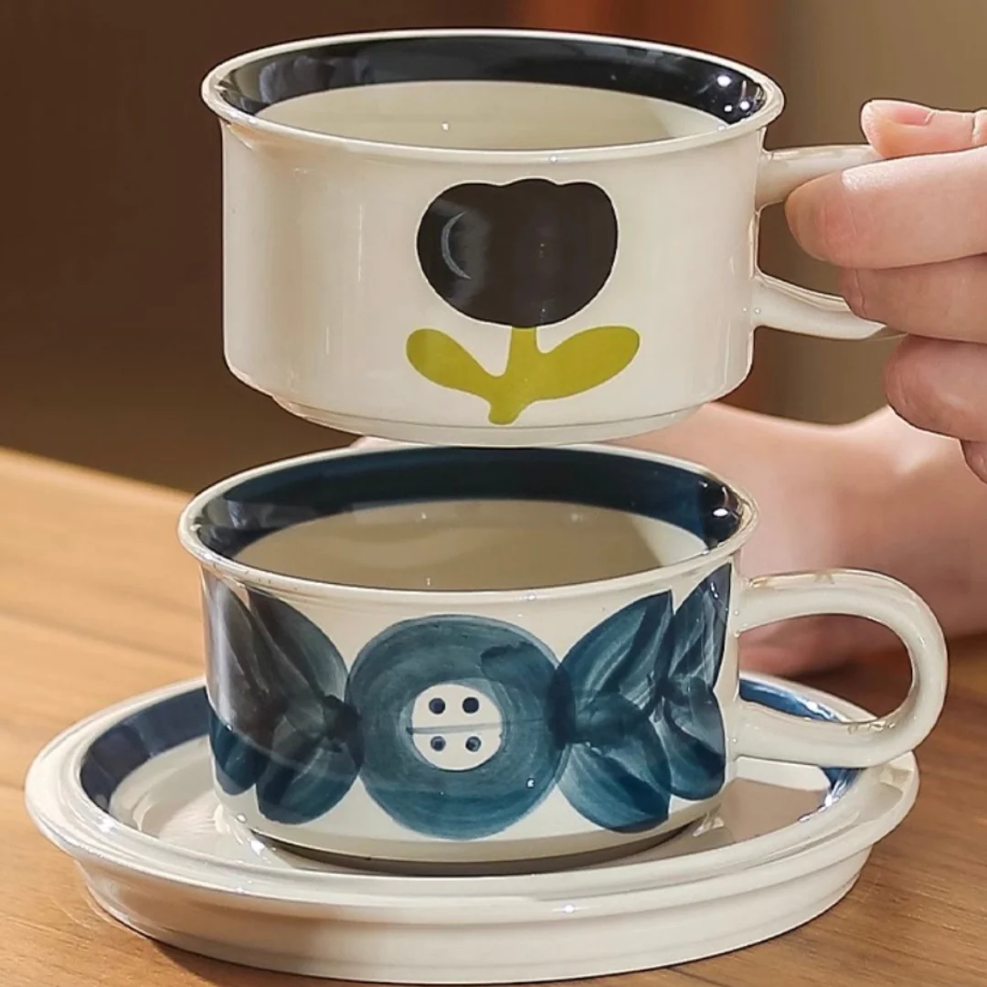 Kawasimaya Vintage Floral Coffee Mug Wedding Gift Set - Image 8