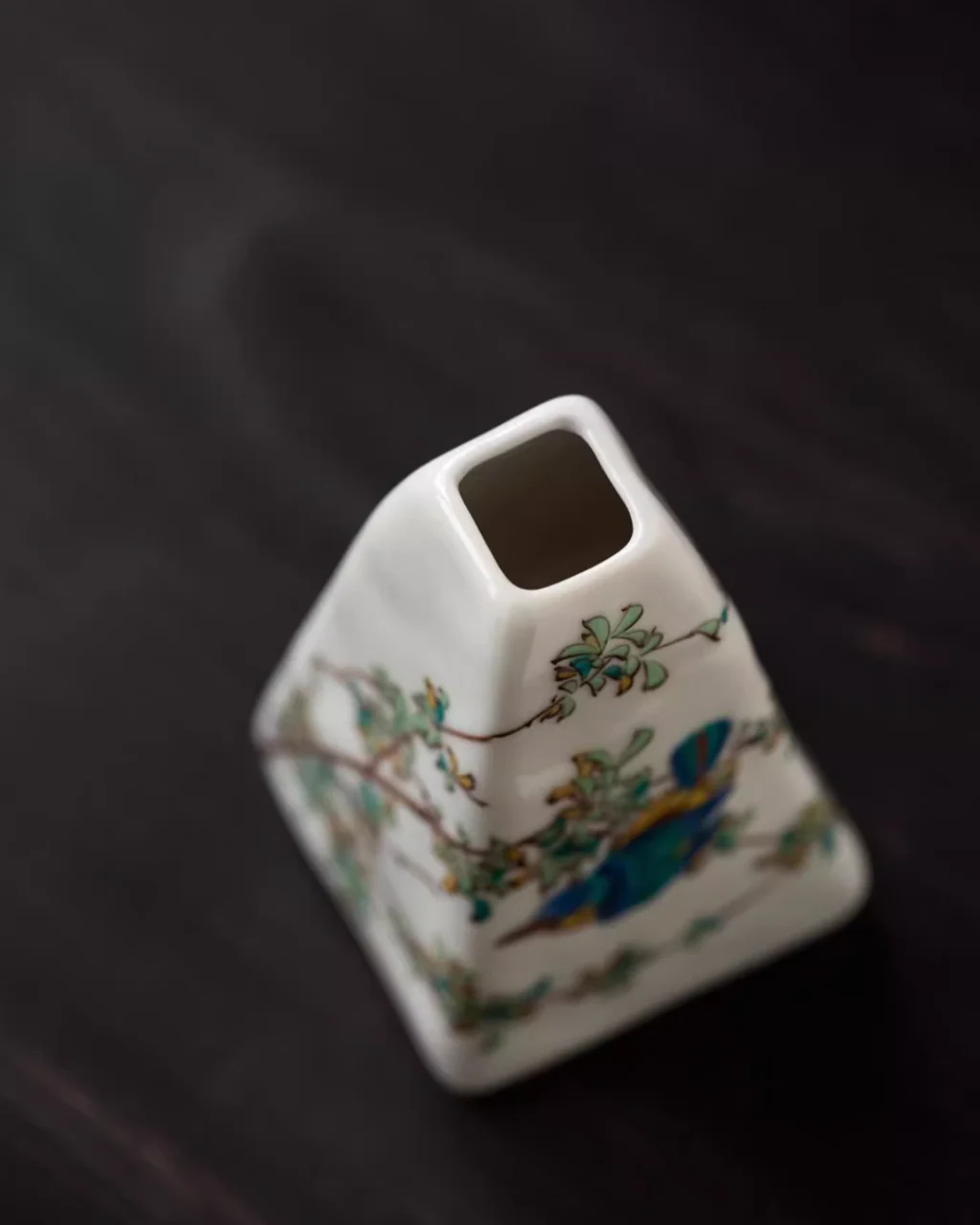 Kutani Ware Birds & Flowers Harmony Vase - Image 5