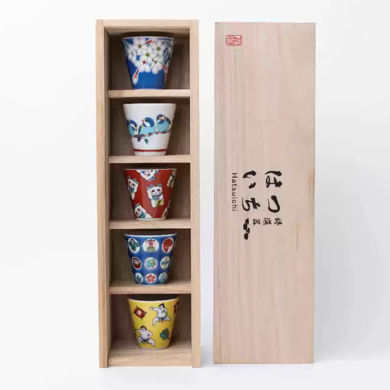 Kutani Ware Traditional Hand-Painted Gongfu Tea Set – Gift Box Edition - Image 19