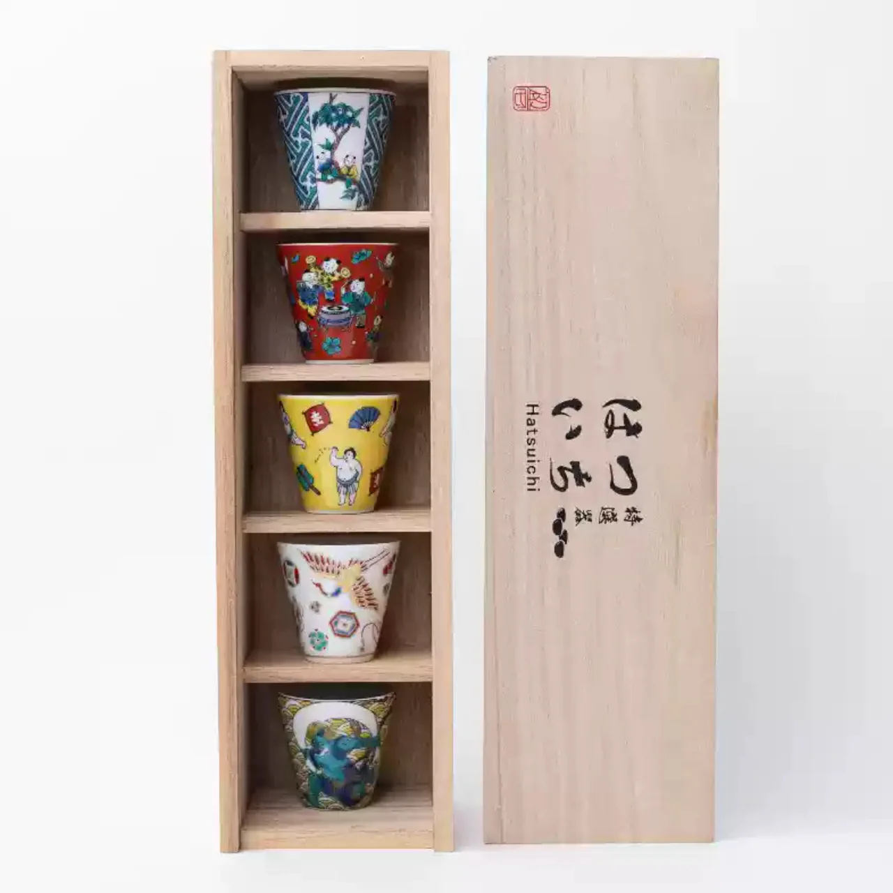 Kutani Ware Traditional Hand-Painted Gongfu Tea Set – Gift Box Edition - Image 20