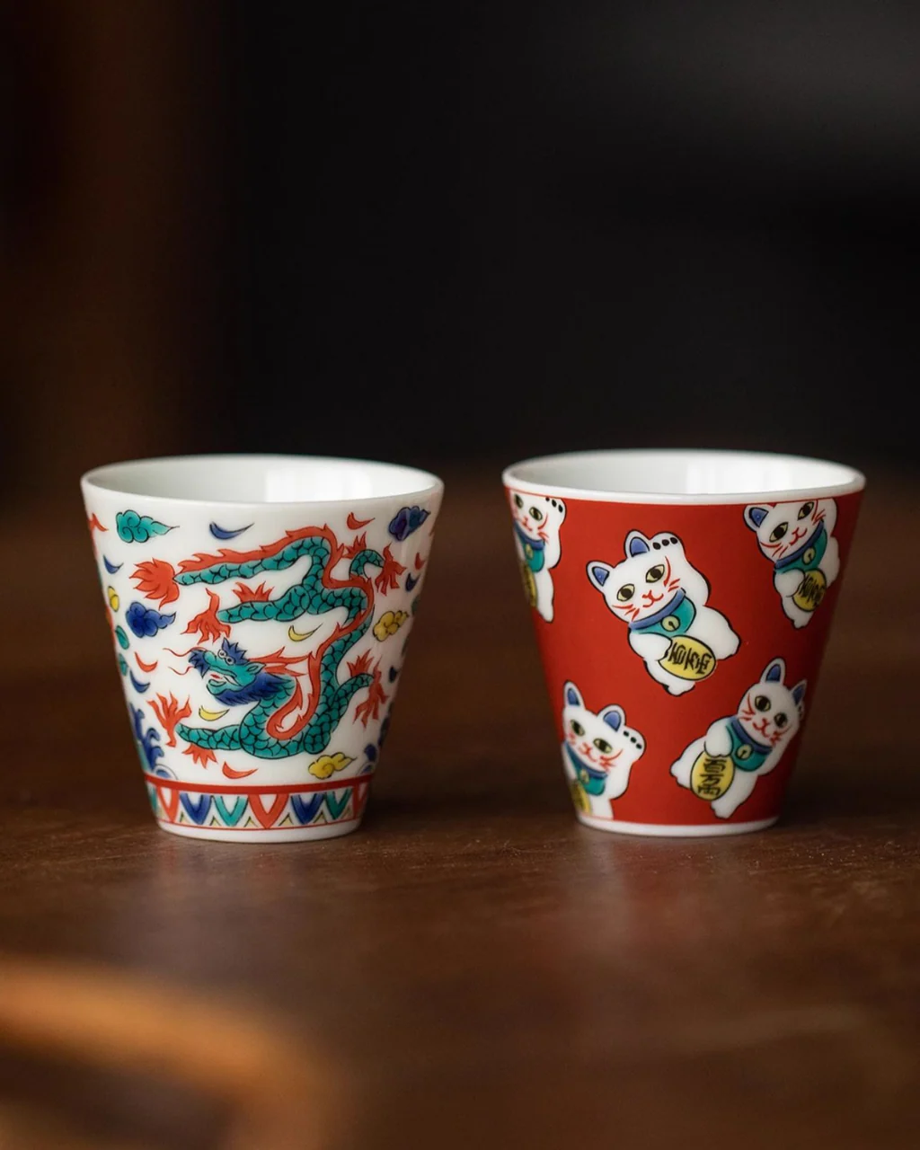 Kutani Ware Traditional Hand-Painted Gongfu Tea Set – Gift Box Edition - Image 3