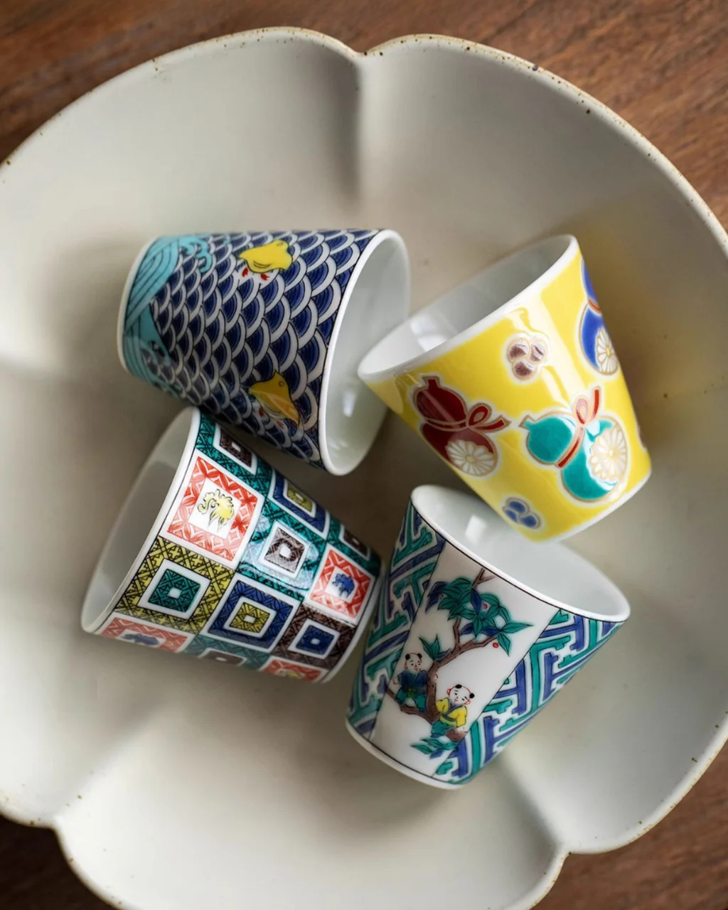 Kutani Ware Traditional Hand-Painted Gongfu Tea Set – Gift Box Edition - Image 7