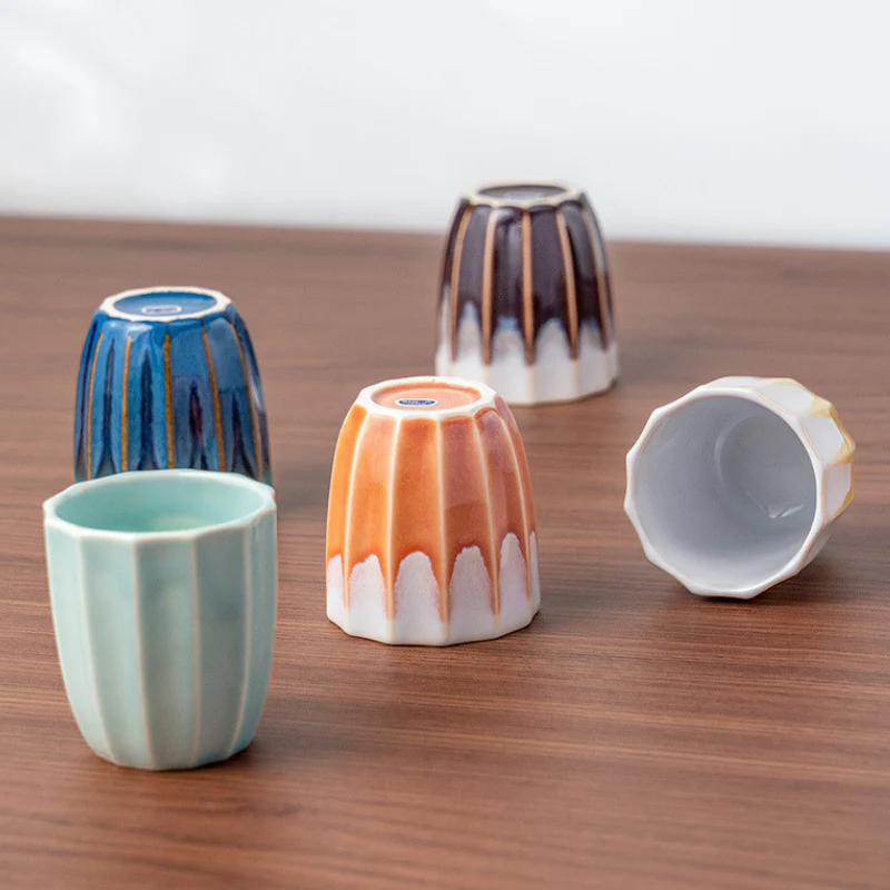 Mino Ware Kiln-Glazed Ceramic Tea Cup Gift Set - Image 11