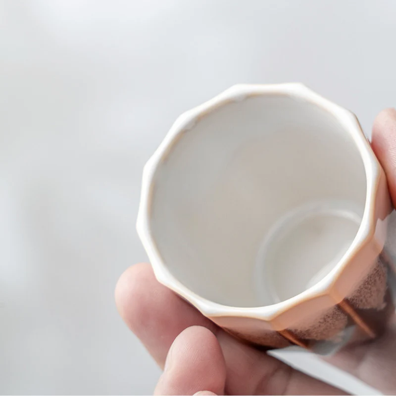 Mino Ware Kiln-Glazed Ceramic Tea Cup Gift Set - Image 4