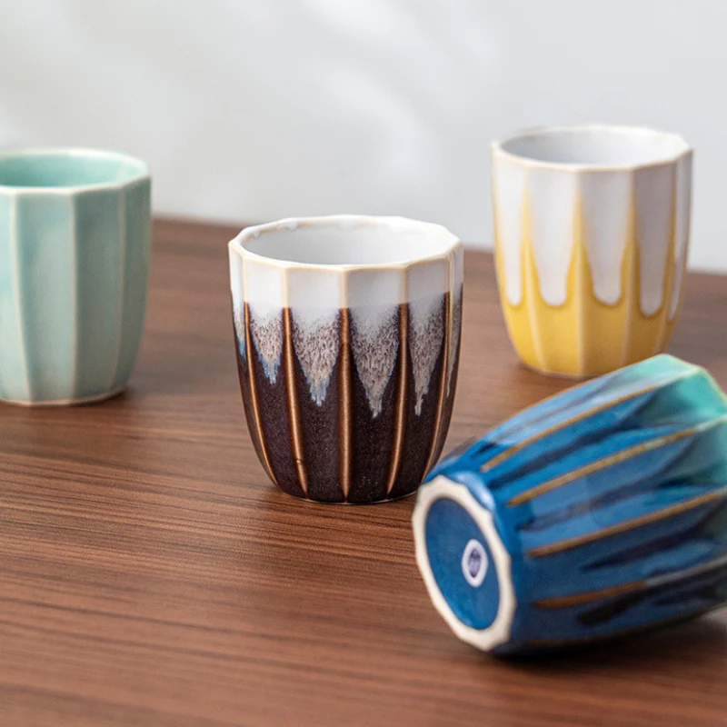 Mino Ware Kiln-Glazed Ceramic Tea Cup Gift Set - Image 6