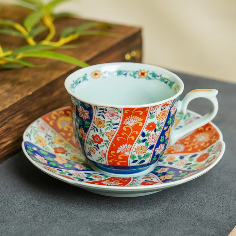 Mino Ware Ko-Imari Coffee Cup Gift Set - Image 11