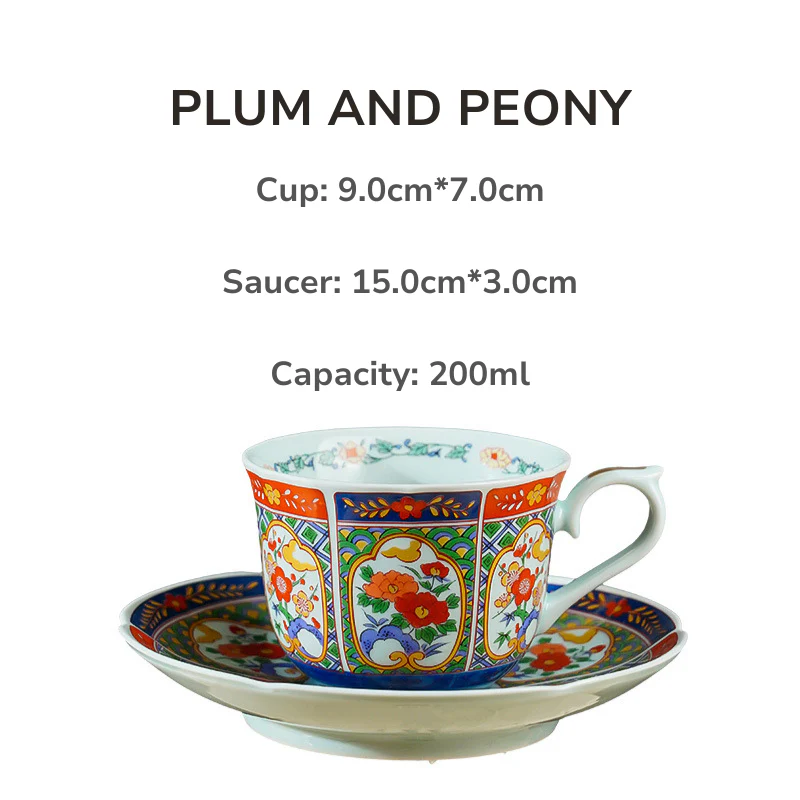 Mino Ware Ko-Imari Coffee Cup Gift Set - Image 18