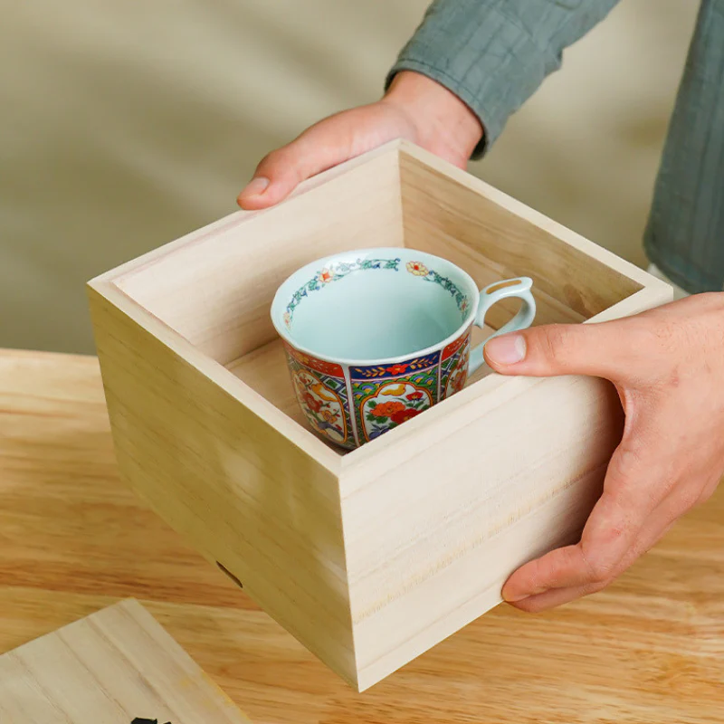 Mino Ware Ko-Imari Coffee Cup Gift Set - Image 3