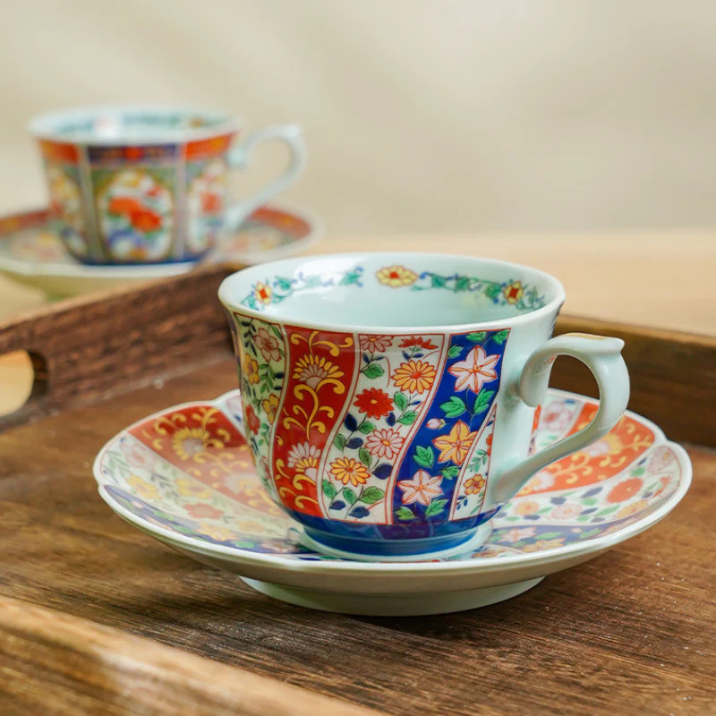Mino Ware Ko-Imari Coffee Cup Gift Set - Image 5