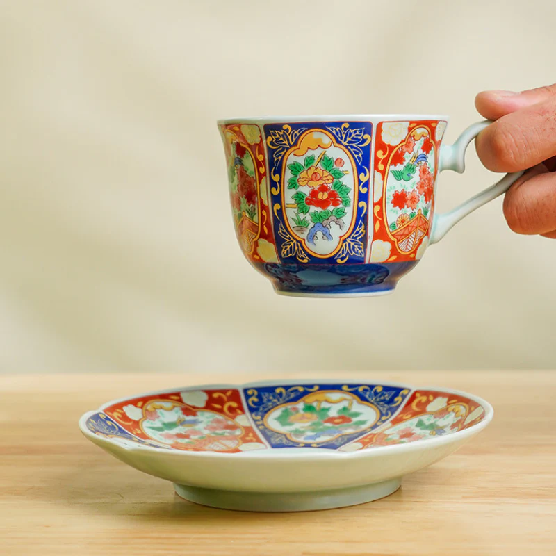 Mino Ware Ko-Imari Coffee Cup Gift Set - Image 7