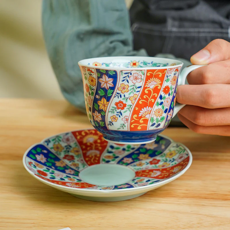 Mino Ware Ko-Imari Coffee Cup Gift Set - Image 8