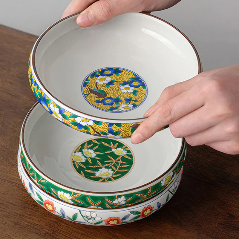 Mino Ware Ko-Imari Royal Style Plate - Image 15