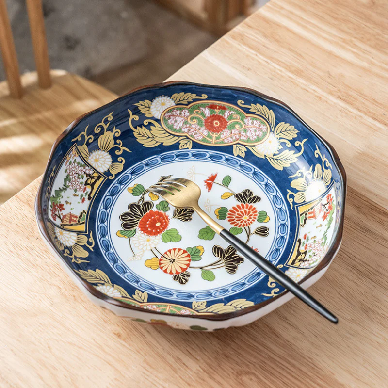 Mino Ware Vintage Ko-Imari Plate Gift Set - Image 3