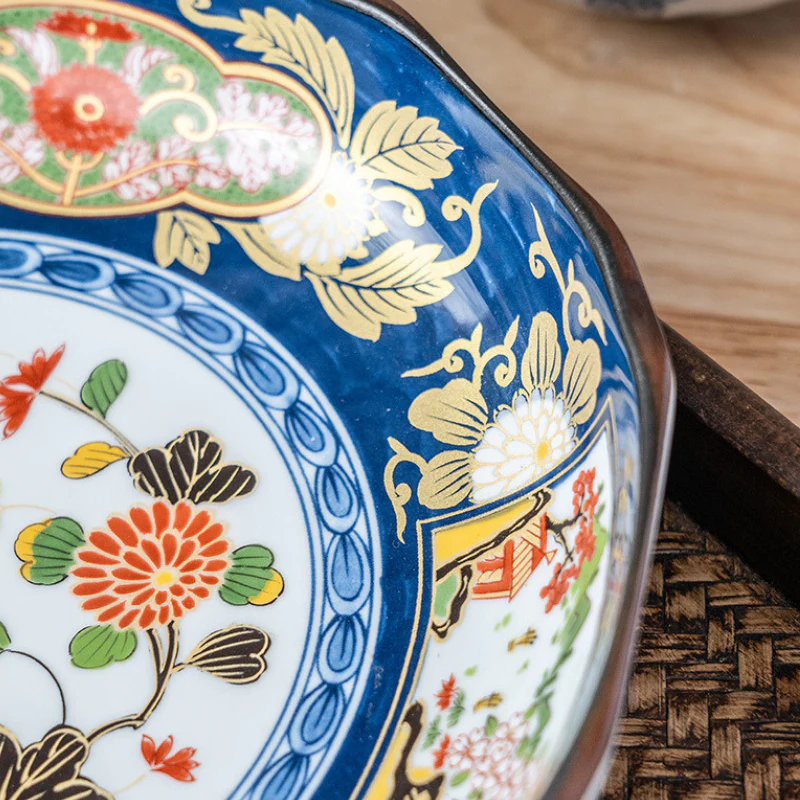 Mino Ware Vintage Ko-Imari Plate Gift Set - Image 4