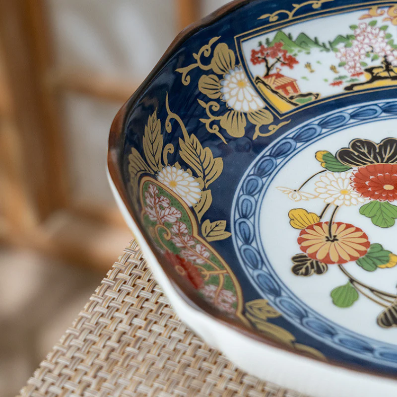 Mino Ware Vintage Ko-Imari Plate Gift Set - Image 6