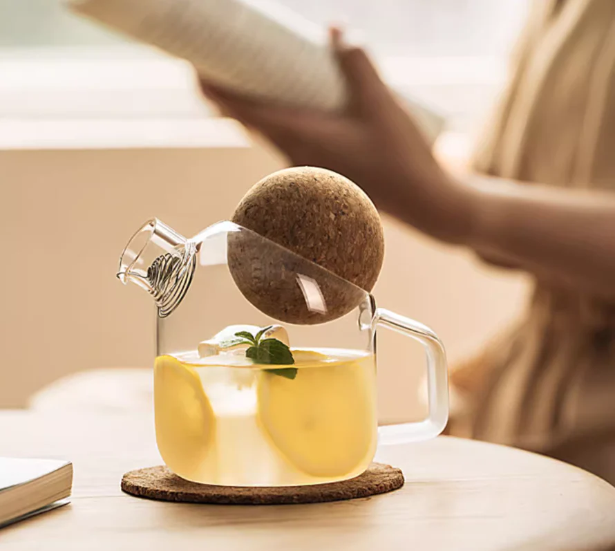 Mokushou Creative Glass Tea Set - Image 6