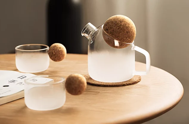 Mokushou Creative Glass Tea Set - Image 7