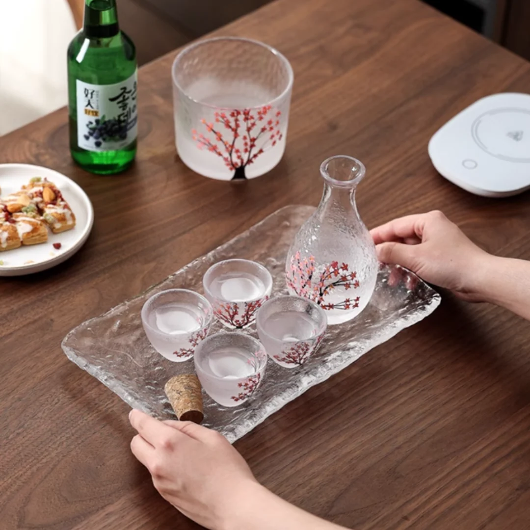 Sakura Kaku Cherry Blossom Mist Sake Set - Image 6