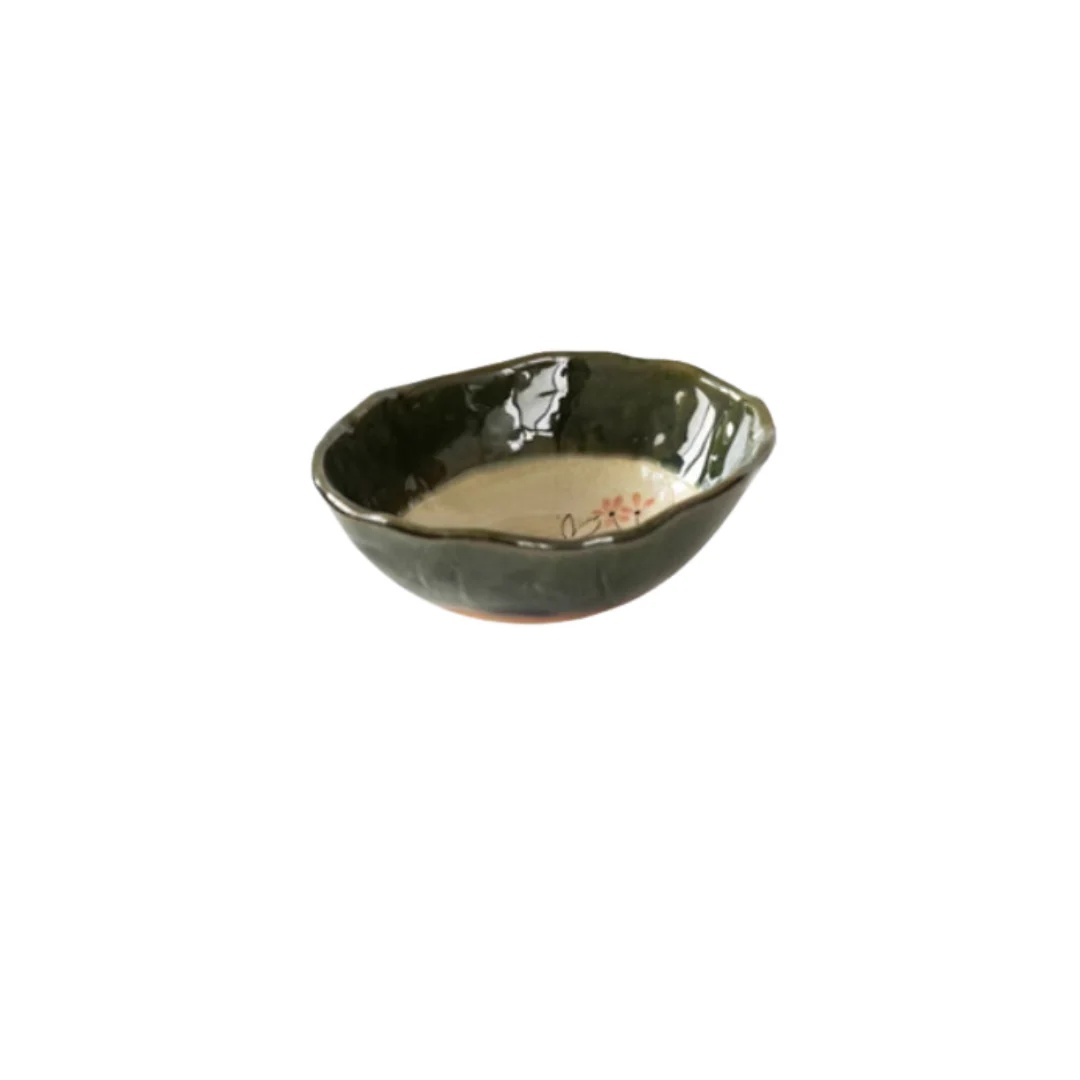 Seto Ware Hand-Painted Cute Rabbit Snack Bowl - Image 12