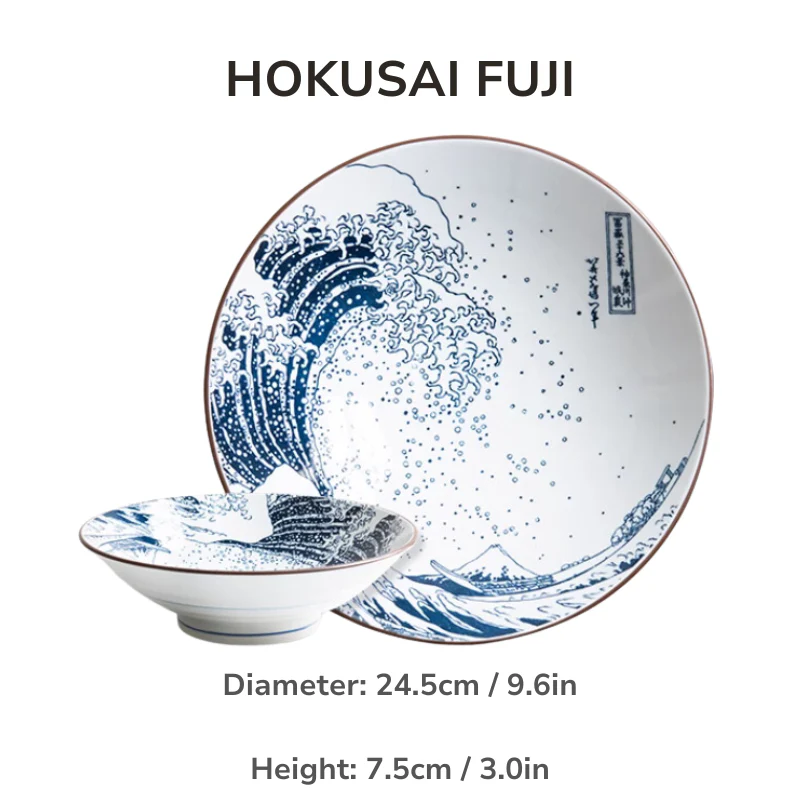 Showa Seito Cone Shaped Ramen Bowl - Image 6