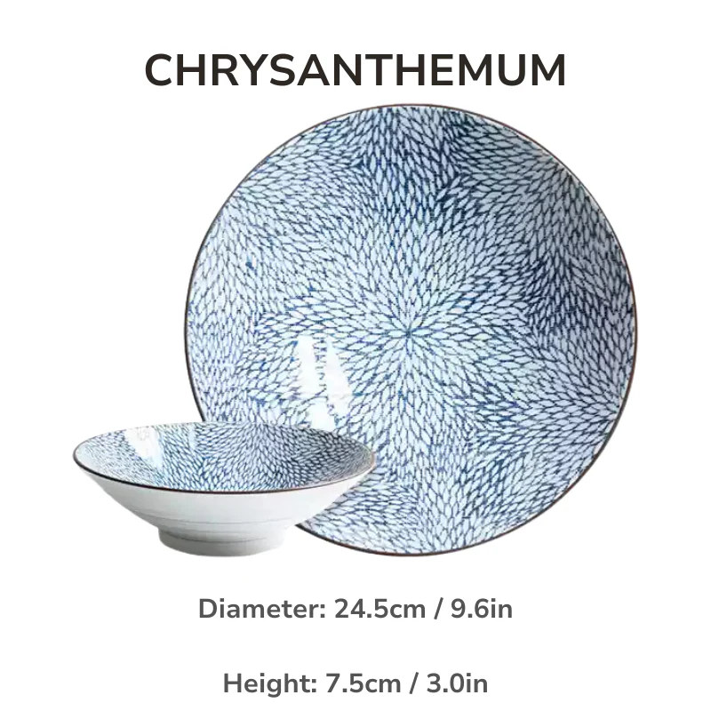 Showa Seito Cone Shaped Ramen Bowl - Image 8