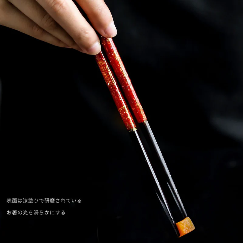 Sunlife Hand-Printed Lacquer Galaxy Chopsticks Gift Set - Image 5