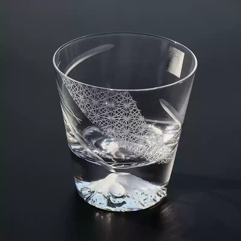 Tajima Glass Mount Fuji Whiskey Glass - Image 11